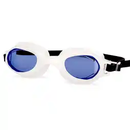 Walmart Dolfino Youth Wide View Tinted Swim Goggle for Children, Blue/White, Unisex offer