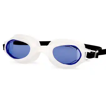 Walmart Dolfino Youth Wide View Tinted Swim Goggle for Children, Blue/White, Unisex offer