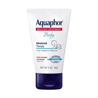 Walmart Aquaphor, Baby, Healing Ointment, Newborn Skin Care and Diaper Rash, 3 oz, Plastic Bottle offer