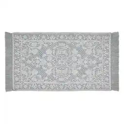 Walmart My Texas House Asher Grey/Ivory Medallion High Low Scatter Area Rug, 27 x 45 offer