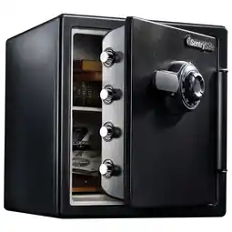 Walmart SentrySafe SFW123CS Fire-Resistant Safe and Waterproof Safe with Dial Combination Lock, 1.23 Cu. ft offer