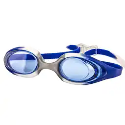 Walmart Dolfino Youth Challenger Swimming Sport Silicone Goggles, Blue offer