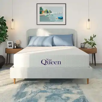 Walmart NapQueen Margaret 10 Twin Mattress, Charcoal Infused Memory Foam, Bed In a Box, Adult offer