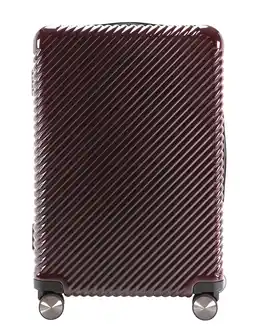 Walmart Ecotech Veer 24-inch Hardside Travel ABS Checked Luggage, Chocolate offer