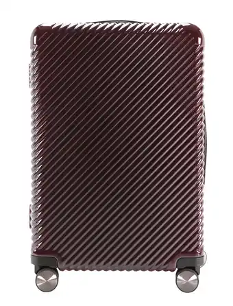 Walmart Ecotech Veer 24-inch Hardside Travel ABS Checked Luggage, Chocolate offer