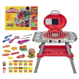 Walmart Play-Doh Sizzlin' Grill Playset with Lights & Sounds, 17 Accessories, Play Kitchen Toys for Kids 3+ offer