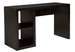 Walmart Better Homes & Gardens Cube Storage Office Desk, Espresso offer