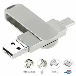 Walmart KingFurt 1TB USB 3.0 Flash Drive Memory Stick Type C OTG Thumb offer