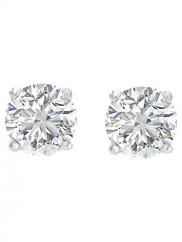 Walmart Amanda Rose Collection 1/4ct TW Diamond Stud Earrings for Women in 14K White Gold offer