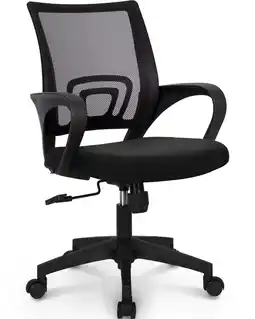 Walmart Neo Chair Ergonomic Office Chair, Lumbar Support, Adjustable Height with Armrests for Adults (Black) offer