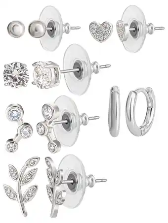 Walmart Believe by Brilliance Women's Stud Earrings, Brass, 0.12 Ct. T.W., 5.74 in offer