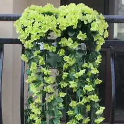 Walmart Clearance,Artificial Flower Hanging Flowers Violet Simulation Flowers Wedding Home Decoration offer