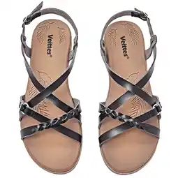 Walmart Ataiwee Women's Flat Slide Sandals - Fashion Adjustable Cross Strappy Braided Flat Summer Shoes offer