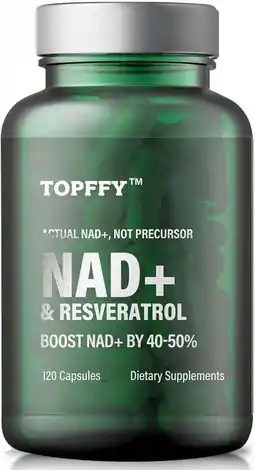 Walmart Topffy NAD Supplement, 120 Capsules offer