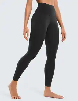 Walmart CRZ YOGA Women's Butterluxe Leggings 25 Inches High Waisted Soft Comfort Yoga Pants Workout Leggings offer
