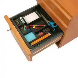 Walmart Officemate Recycled Expandable Drawer Tray, 10 3/8 W - 16 W, Black (26372) offer