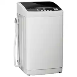 Walmart TABU 19lbs Portable Washing Machine,2.5 Cu.ft Full Automatic Washing Machine,Top Load,White offer
