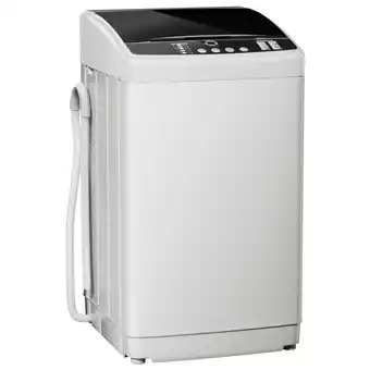 Walmart TABU 19lbs Portable Washing Machine,2.5 Cu.ft Full Automatic Washing Machine,Top Load,White offer
