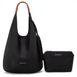 Walmart Montana West Slouchy Hobo Bags for Women 2PCS Tassels Handbags Shoulder Bag Set with Comestic Bag offer