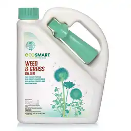 Walmart EcoSmart Natural, Glyphosate-Free Weed and Grass Killer 64 Ounce Ready-to-Use Spray Bottle offer
