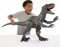 Walmart Jurassic World: Fallen Kingdom Dinosaur Toy, Super Colossal Indoraptor Figure offer