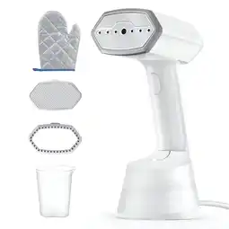Walmart hulmay Handheld Turbo Steamer for Clothes,1500W Portable Clothes Steamer for Home, Office,Travel offer