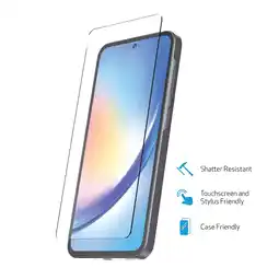 Walmart DuraGlass Tempered Glass Screen Protector for Samsung Galaxy A35 5G offer