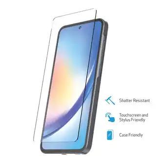 Walmart DuraGlass Tempered Glass Screen Protector for Samsung Galaxy A35 5G offer