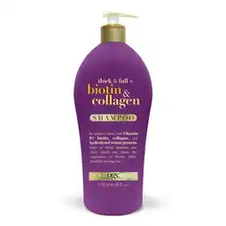Walmart OGX Thick and Full + Biotin and Collagen Shampoo (40 Fluid Ounce) offer