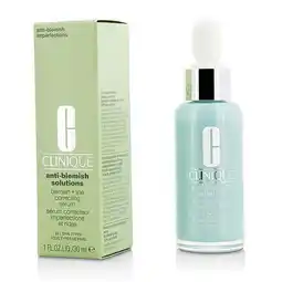 Walmart Anti-Blemish Solution Plus Line Correcting Serum by Clinique for Women - 1 oz Serum offer