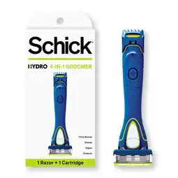 Walmart Schick Hydro Groomer, Beard Trimmer and Body Hair Trimmer for Men offer