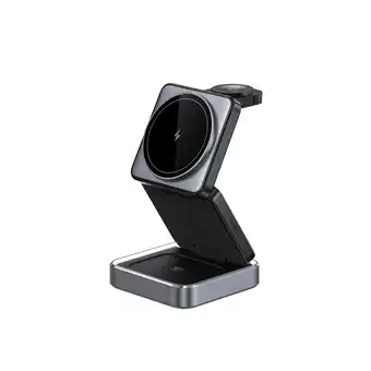 Walmart GUSGU 3 in 1 Foldable/Magnetic Charging Station with Night Light, 25W Total Output offer