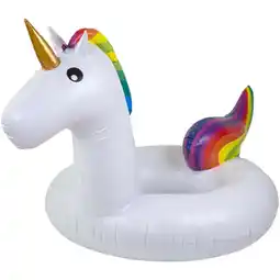 Walmart Northlight 68 Rainbow Unicorn Inflatable Swimming Pool Tube Ring Float offer