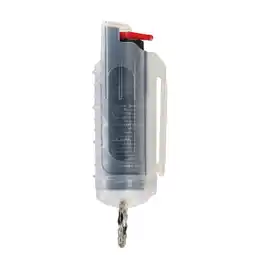 Walmart Police Magnum Keychain Pepper Spray Belt Clip Holder Self defense, Clear Hard Shell 1ct. 1/2oz offer