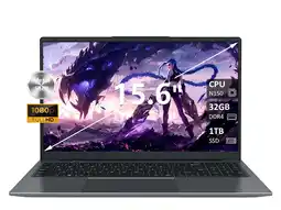 Walmart KurieTim 15.6 in FHD Laptop, Intel n150, 32GB RAM, 1TB SSD, Windows 11 Pro offer