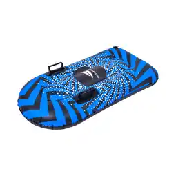 Walmart 38 Inflatable Black and Blue Ride-On Pool Float or Snow Tube offer