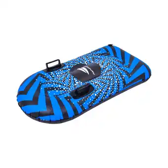 Walmart 38 Inflatable Black and Blue Ride-On Pool Float or Snow Tube offer
