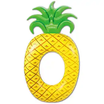 Walmart Northlight 72 Yellow Pineapple Inflatable Tube Ring Swimming Pool Float offer
