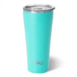 Walmart Swig Life 32oz Tumbler | Insulated Stainless Steel Travel Tumbler | Aqua offer