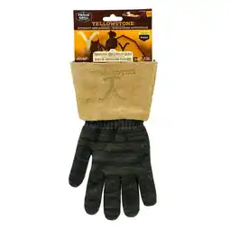 Walmart Proud Grill Yellowstone Kevlar BBQ & Utility Glove W/ Leather Cuff & Hang Loop offer