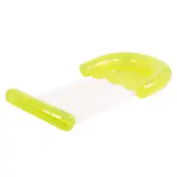 Walmart Northlight 54.75 Neon Yellow Inflatable Water Hammock Swimming Pool Lounger offer