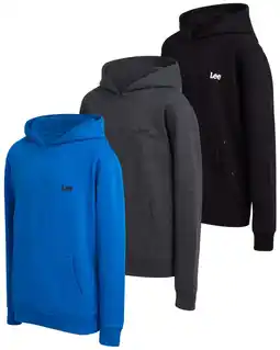 Walmart Lee Boys' Pull Over Hoodie - 3 Pack Soft and Cozy Plain Hooded Sweatshirt for Boys (Sizes: S-XL) offer