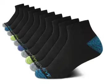 Walmart Body Glove Boys' Socks - 10 Pack Performance Cushion Athletic Quarter Cut Socks - Kids Running Socks offer