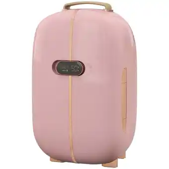 Walmart HOMCOM Portable Skincare Fridge with LED Display, 12L Mini Fridge for Beauty, Makeup and Cosmetics offer
