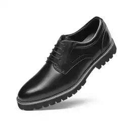 Walmart Bruno Marc Mens Oxford Shoes Lace-Up Comfortable Fashion Shoes offer