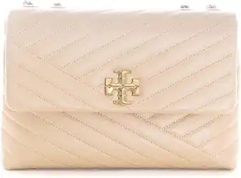 Walmart Tory Burch Kira Devon Sand Chevron Leather Shoulder Chain Bag Quilted Design New offer
