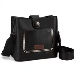 Walmart Wrangler Vintage Crossbody Purses for Women Purses and Handbags for Gift 8''H, Black offer