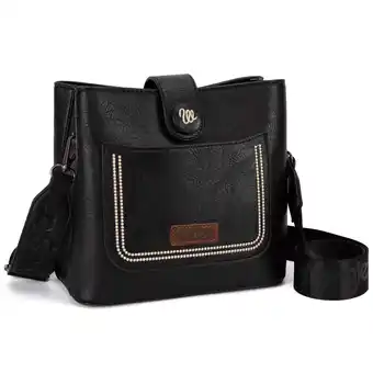 Walmart Wrangler Vintage Crossbody Purses for Women Purses and Handbags for Gift 8''H, Black offer