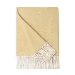 Walmart Bourina Herringbone Throw Blanket 50x 60- Soft and Lightweight for Couch, bed, Adult, yellow offer