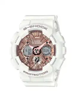 Walmart Casio G-Shock Women's Shock Resistant 200 Meter Water Resitant Watch, ( Model GMA-S120MF-7A2CR) offer